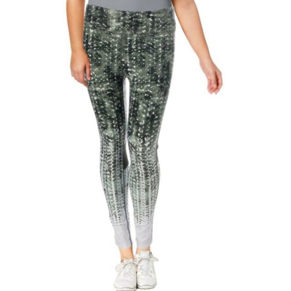 Calvin Klein Performance Wick Printed Leggings - Picture 1 of 8